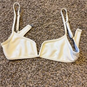 Zaful White Swimsuit Top